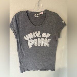 PINK Victoria's Secret Heather Gray Tee
